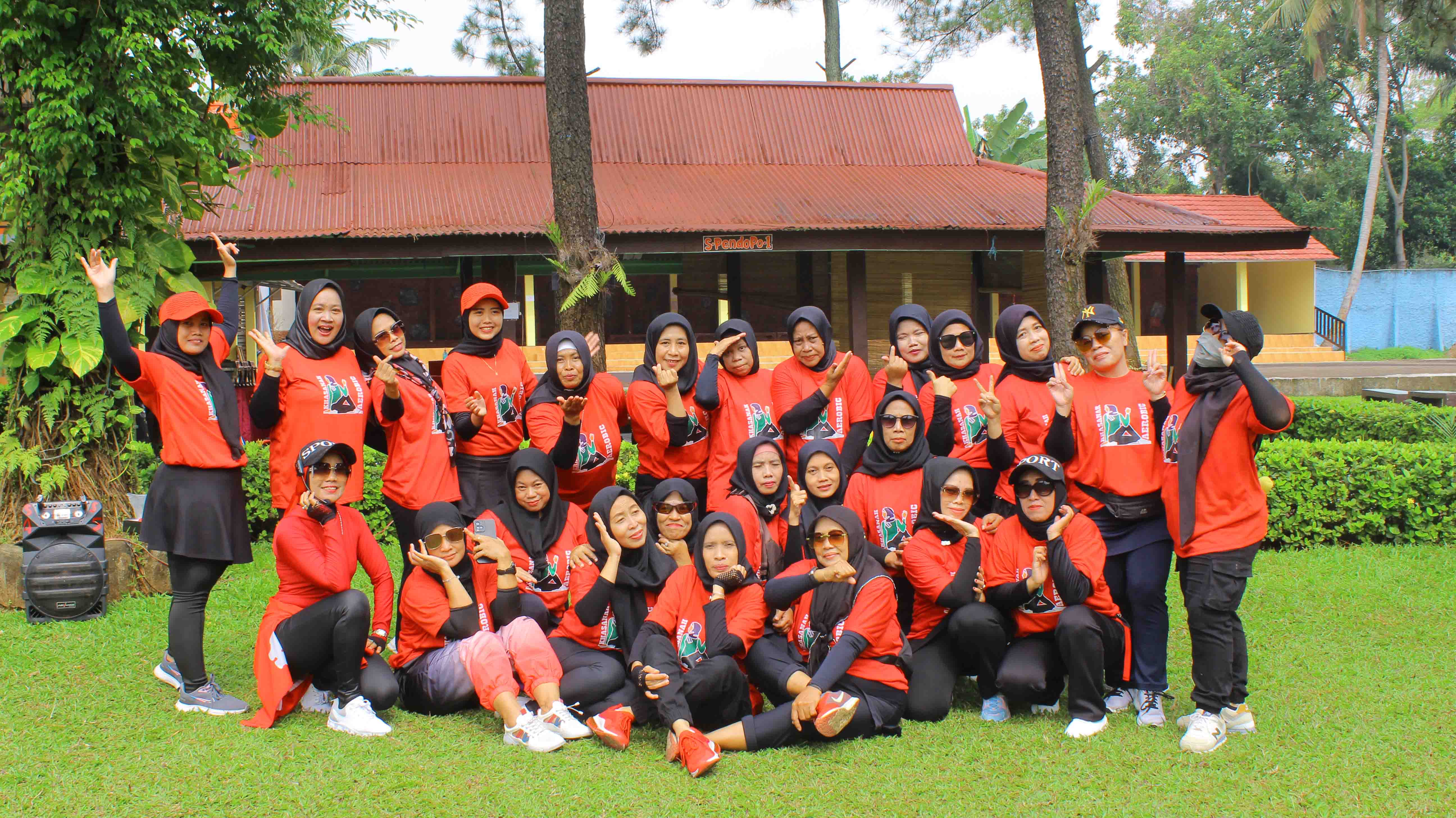 Foto 1 Penutupan Senam Khasanah 45